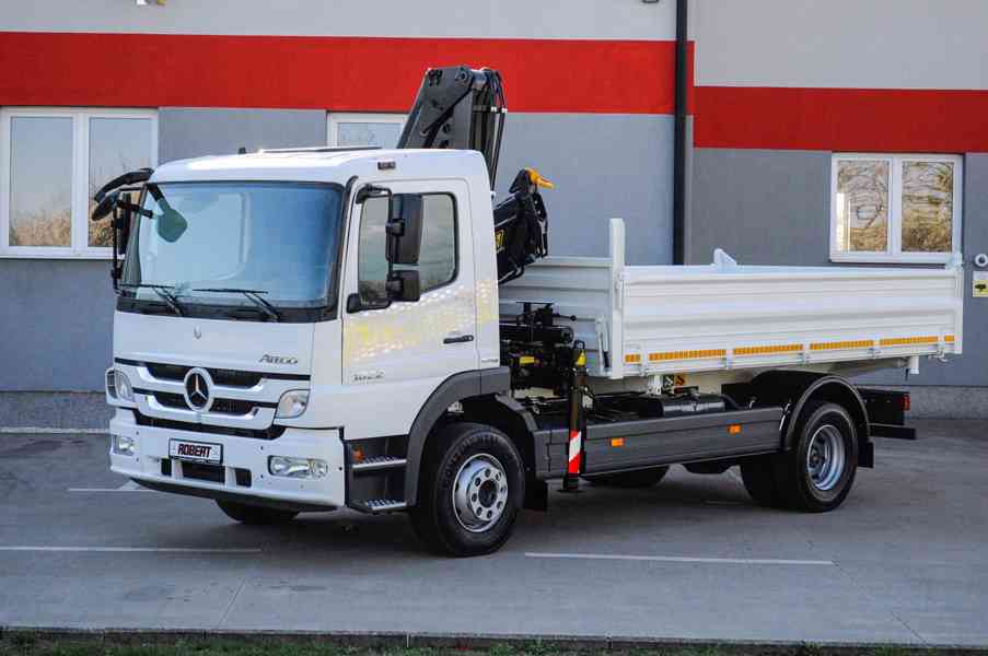 MERCEDES ATEGO 1622 TŘÍSTRANNÝ SKLÁPĚČ HYDRAULICKÁ RUKA EU5 - foto 3