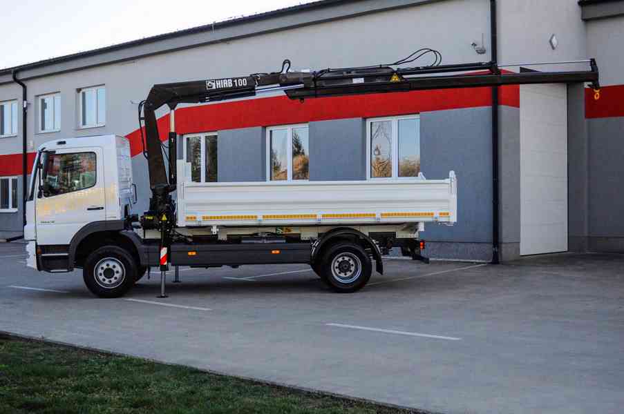 MERCEDES ATEGO 1622 TŘÍSTRANNÝ SKLÁPĚČ HYDRAULICKÁ RUKA EU5 - foto 107