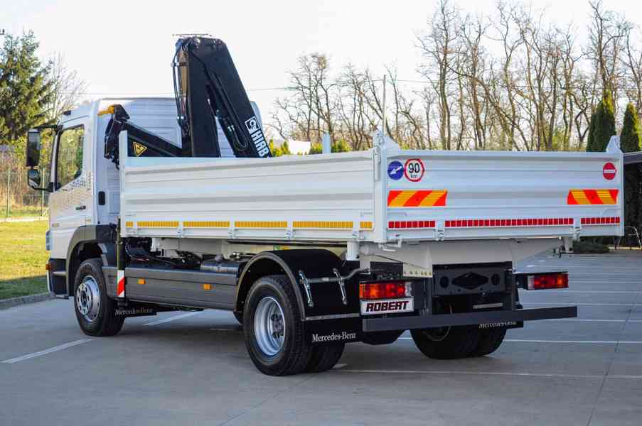 MERCEDES ATEGO 1622 TŘÍSTRANNÝ SKLÁPĚČ HYDRAULICKÁ RUKA EU5 - foto 5