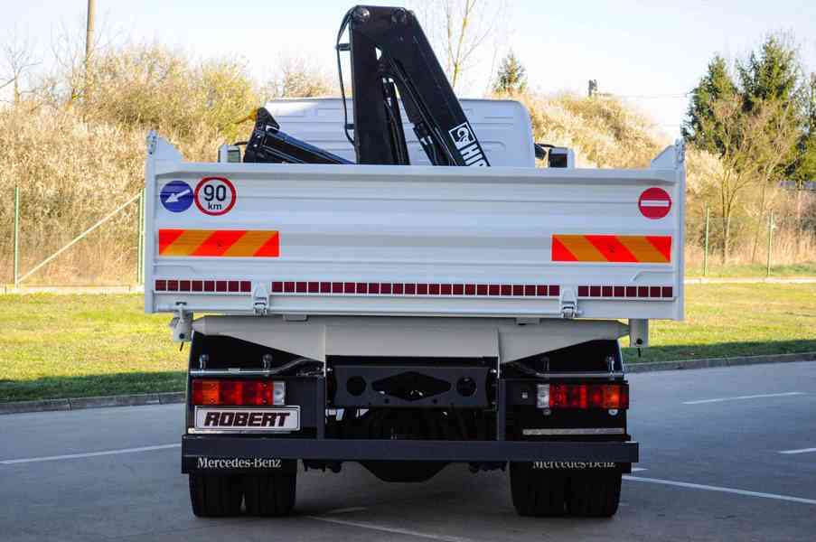 MERCEDES ATEGO 1622 TŘÍSTRANNÝ SKLÁPĚČ HYDRAULICKÁ RUKA EU5 - foto 6