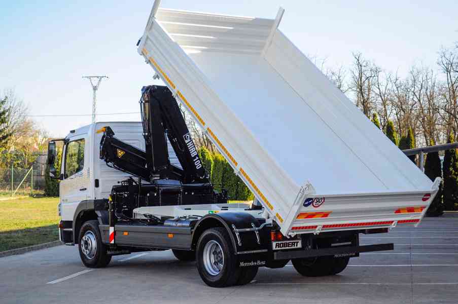 MERCEDES ATEGO 1622 TŘÍSTRANNÝ SKLÁPĚČ HYDRAULICKÁ RUKA EU5 - foto 81