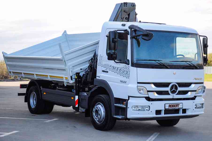 MERCEDES ATEGO 1622 TŘÍSTRANNÝ SKLÁPĚČ HYDRAULICKÁ RUKA EU5 - foto 103