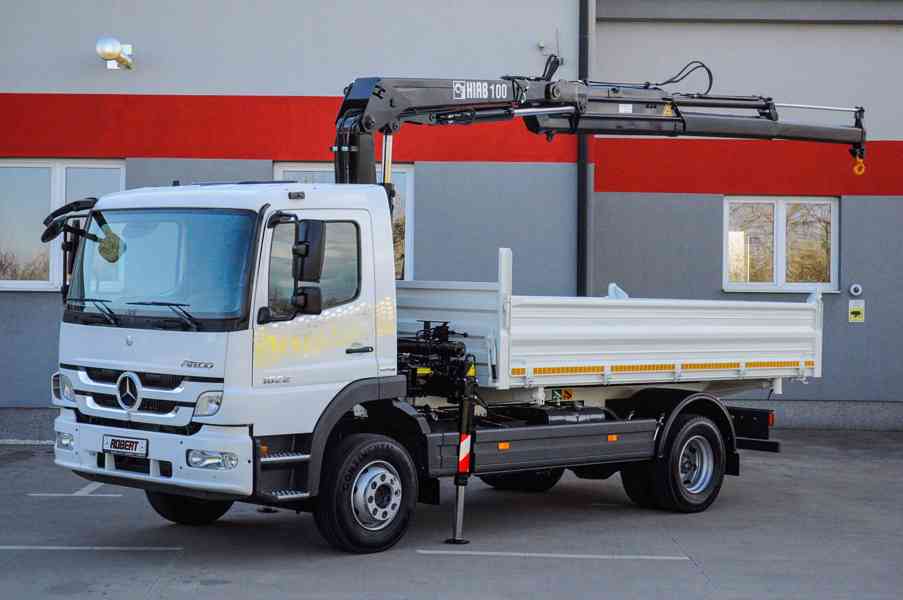 MERCEDES ATEGO 1622 TŘÍSTRANNÝ SKLÁPĚČ HYDRAULICKÁ RUKA EU5 - foto 106