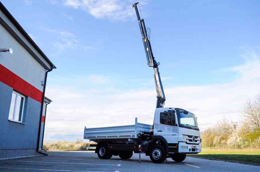 MERCEDES ATEGO 1622 TŘÍSTRANNÝ SKLÁPĚČ HYDRAULICKÁ RUKA EU5 - foto 112
