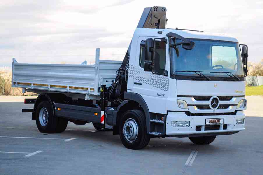MERCEDES ATEGO 1622 TŘÍSTRANNÝ SKLÁPĚČ HYDRAULICKÁ RUKA EU5 - foto 1