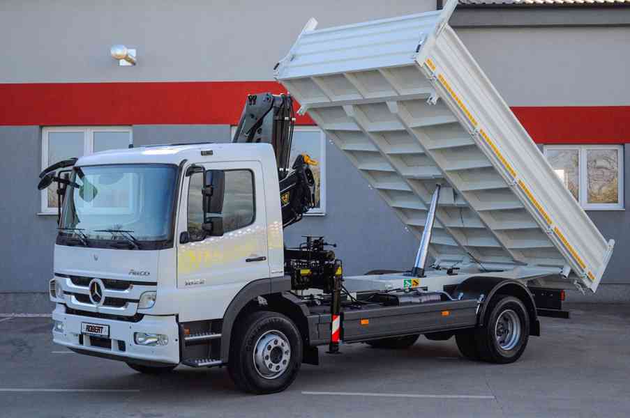MERCEDES ATEGO 1622 TŘÍSTRANNÝ SKLÁPĚČ HYDRAULICKÁ RUKA EU5 - foto 79