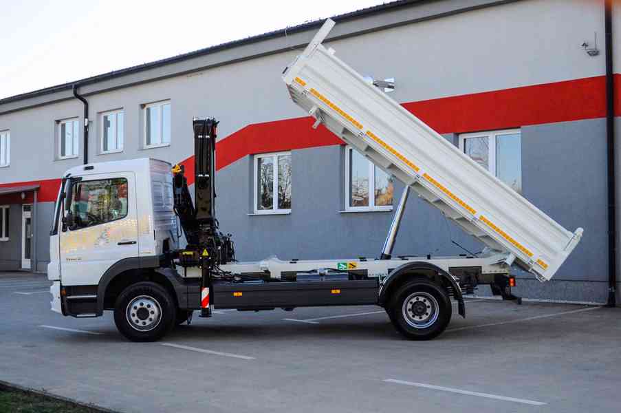MERCEDES ATEGO 1622 TŘÍSTRANNÝ SKLÁPĚČ HYDRAULICKÁ RUKA EU5 - foto 80