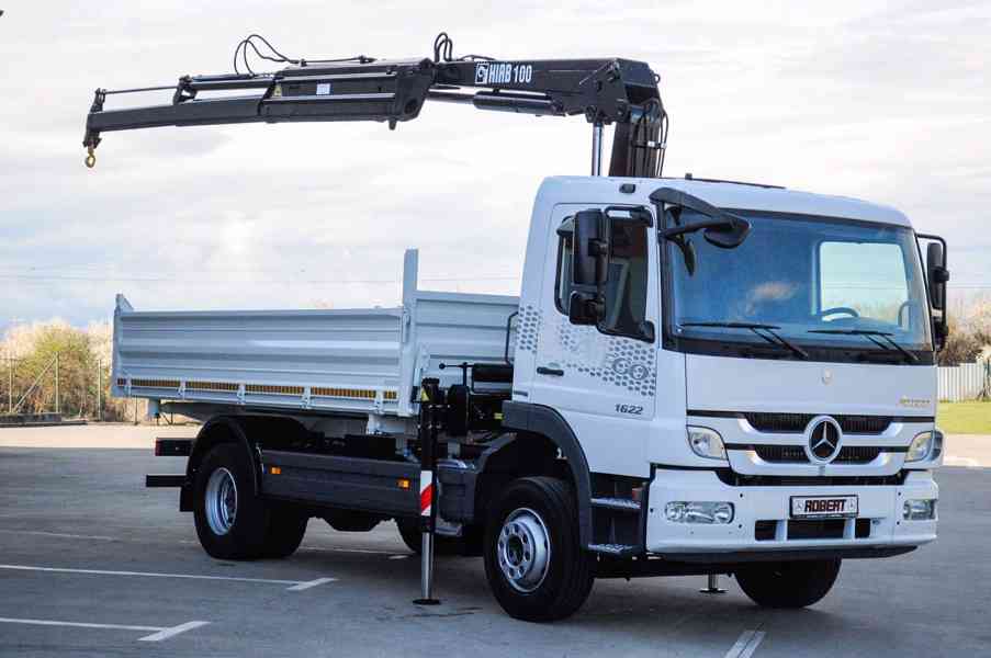 MERCEDES ATEGO 1622 TŘÍSTRANNÝ SKLÁPĚČ HYDRAULICKÁ RUKA EU5 - foto 104