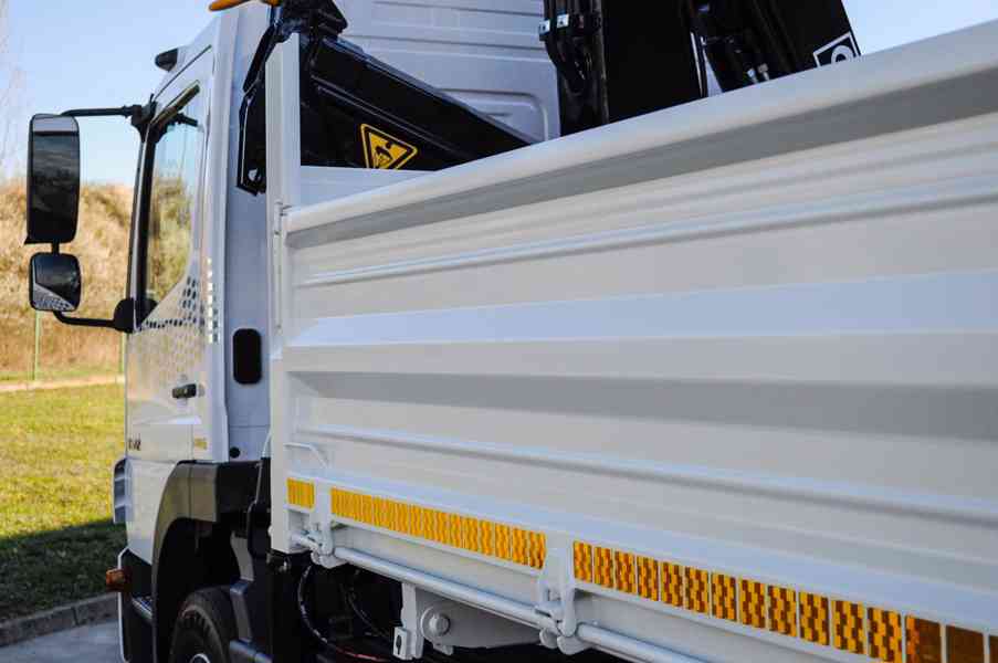 MERCEDES ATEGO 1622 TŘÍSTRANNÝ SKLÁPĚČ HYDRAULICKÁ RUKA EU5 - foto 30
