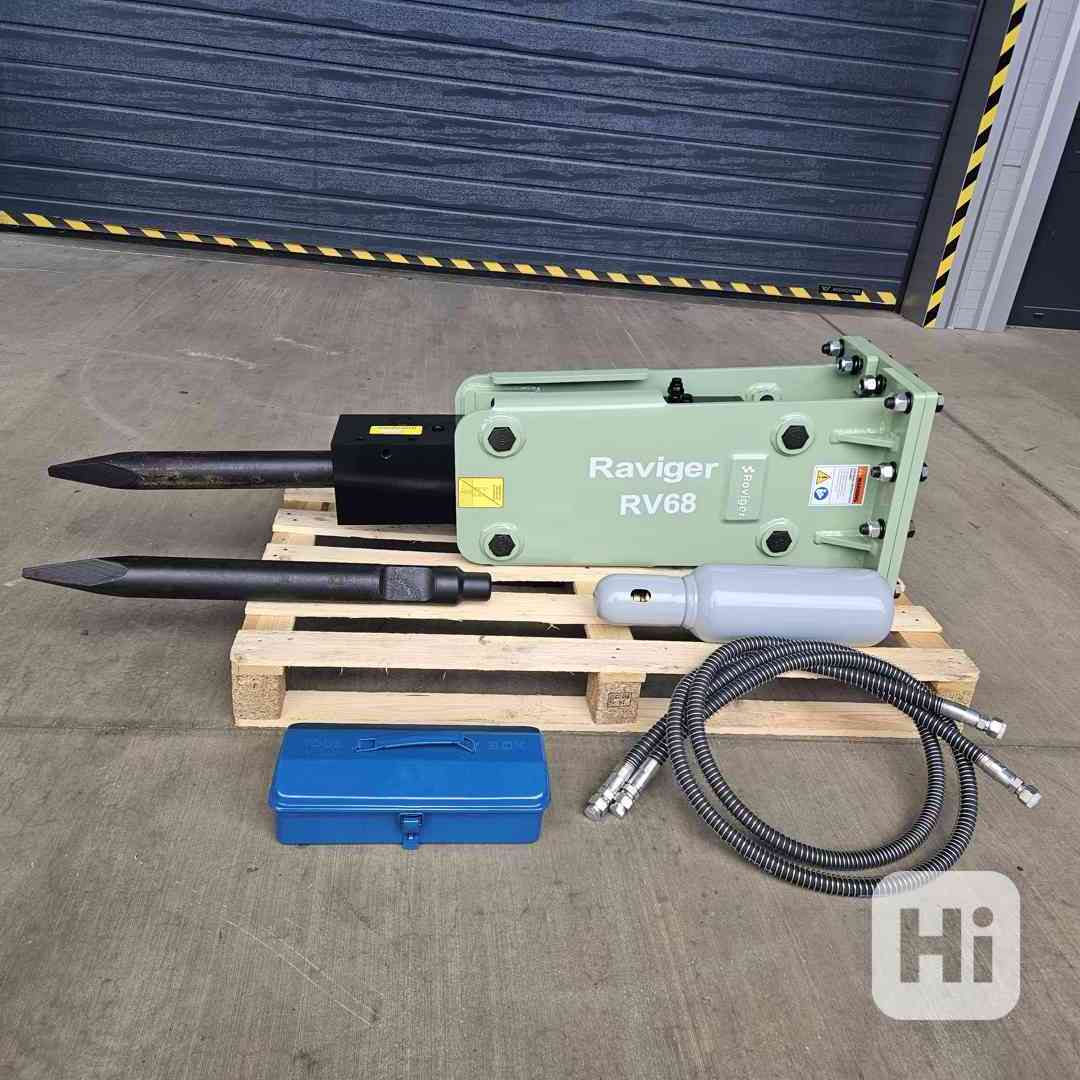 Hydraulické búracie kladivo Raviger na stoje od 1-25 ton - foto 1