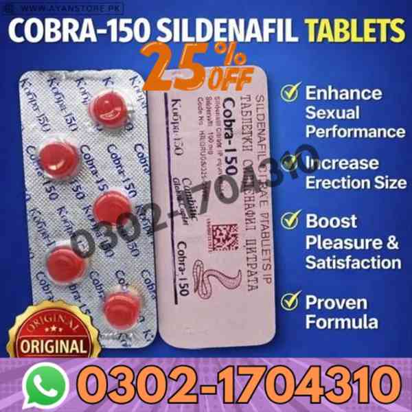 Black Cobra 150mg Tablet in Pakistan | 03021704310 | Shop No