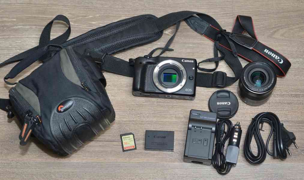 Canon EOS M3 + Objektiv EF-M 18-55mm 22 000 Exp. - foto 3