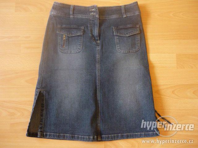 Riflová sukně zn. VIGOSS jeans vel. 38 - foto 1
