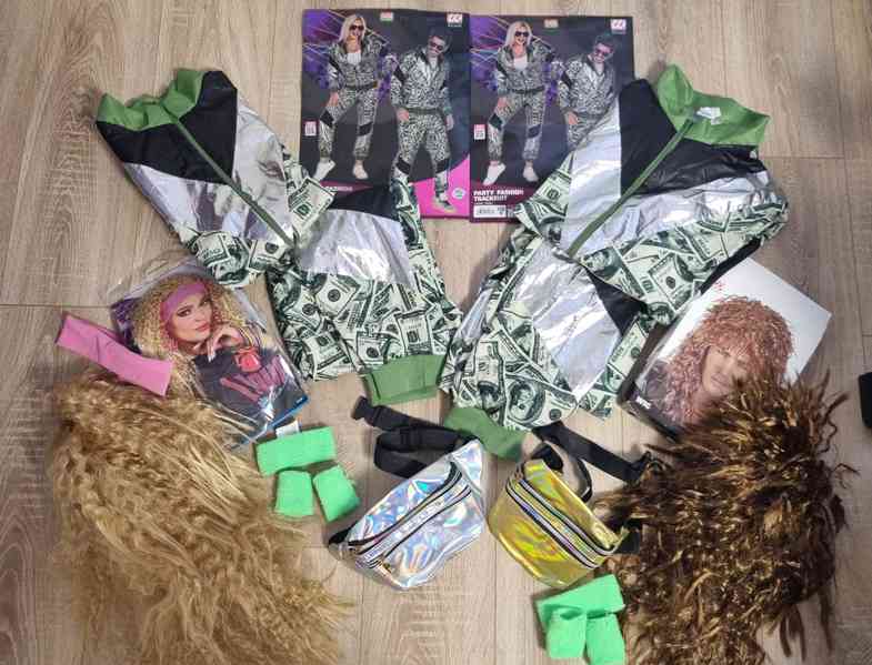 Prodám 2x stylový párový retro kostým velikost M a XL.  - foto 8