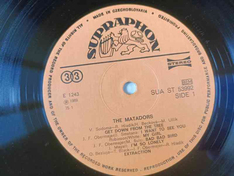 The Matadors – The Matadors  (LP) - foto 3