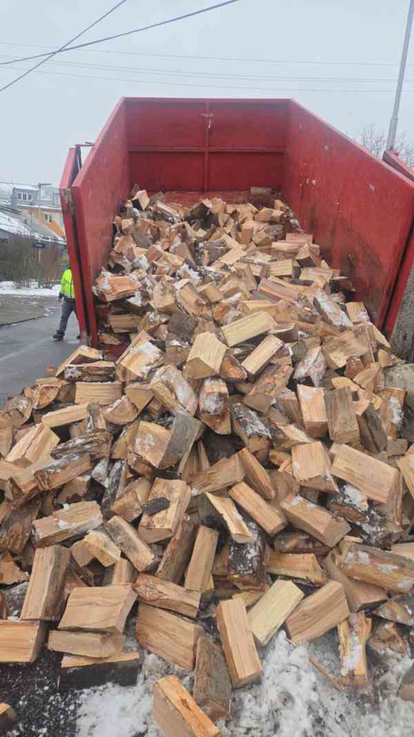 Palivové dřevo z domova –  tvrdé/ měkké dřevo s dopravo - foto 2