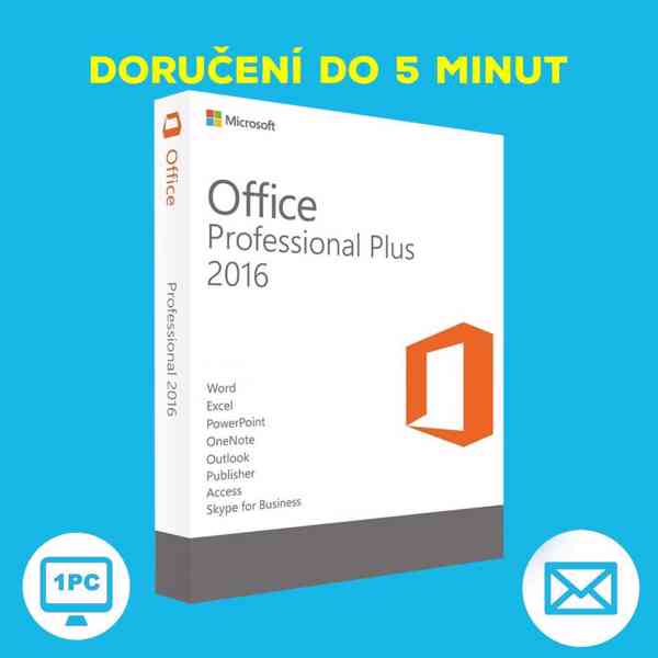 Microsoft Office 2016 - Doručení do 5 minut - foto 1