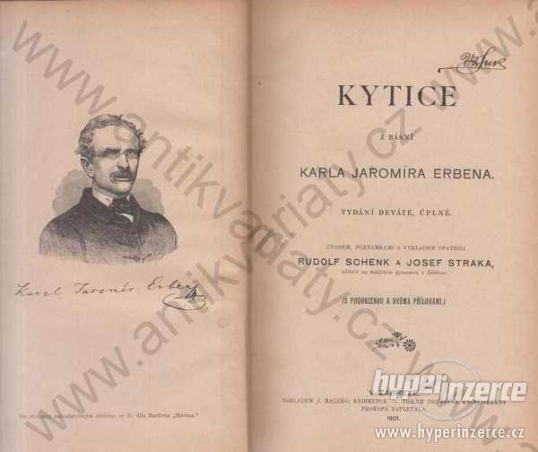 Kytice z básní Karla Jaromíra Erbena Zábřeh 1901 - foto 1