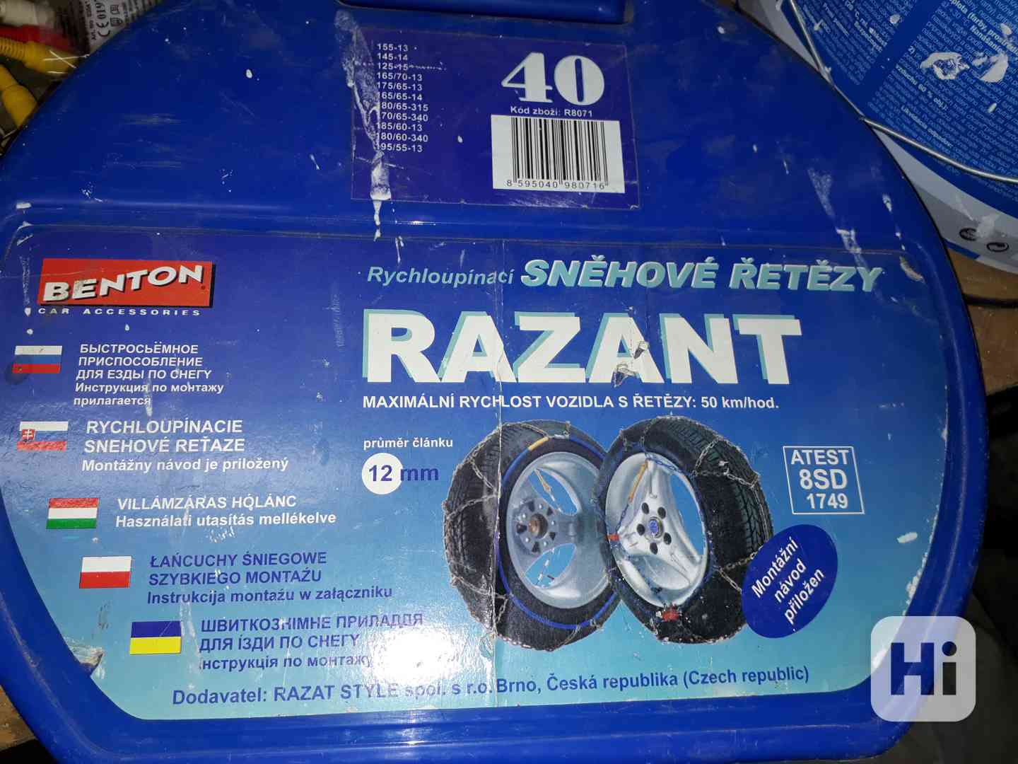 Zimní řetězy RAZANT 40 - foto 1