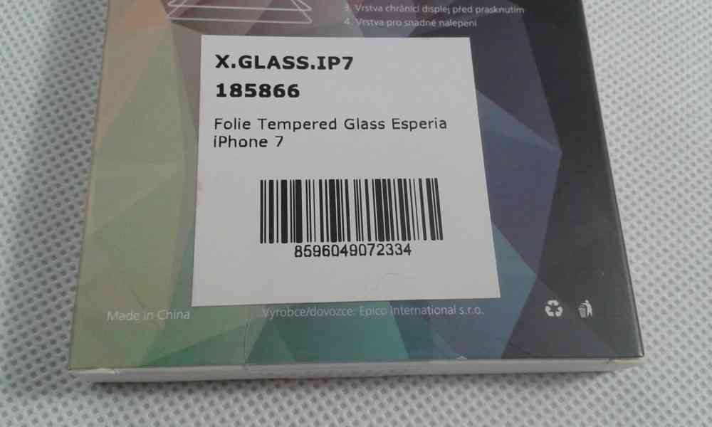 Esperia sklo Apple iPhone 6 / 6s / 7 / 8 / SE 4,7" (čiré) - foto 7