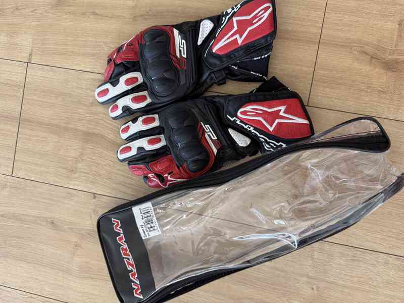 Moto rukavice Alpinestars, velikost L  - foto 3