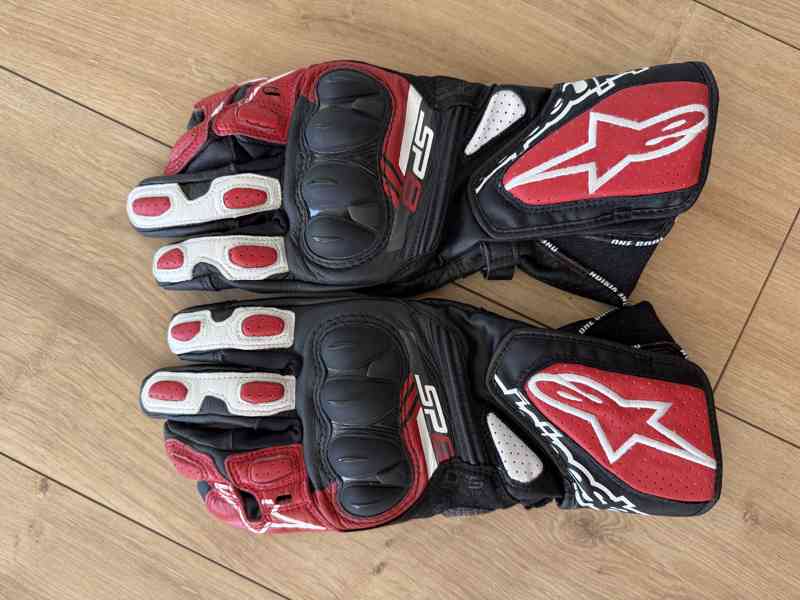 Moto rukavice Alpinestars, velikost L  - foto 4