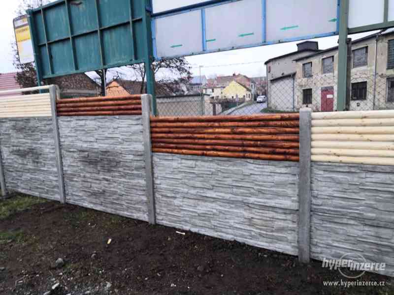 ploty z betonu s možnosti montáže - foto 8