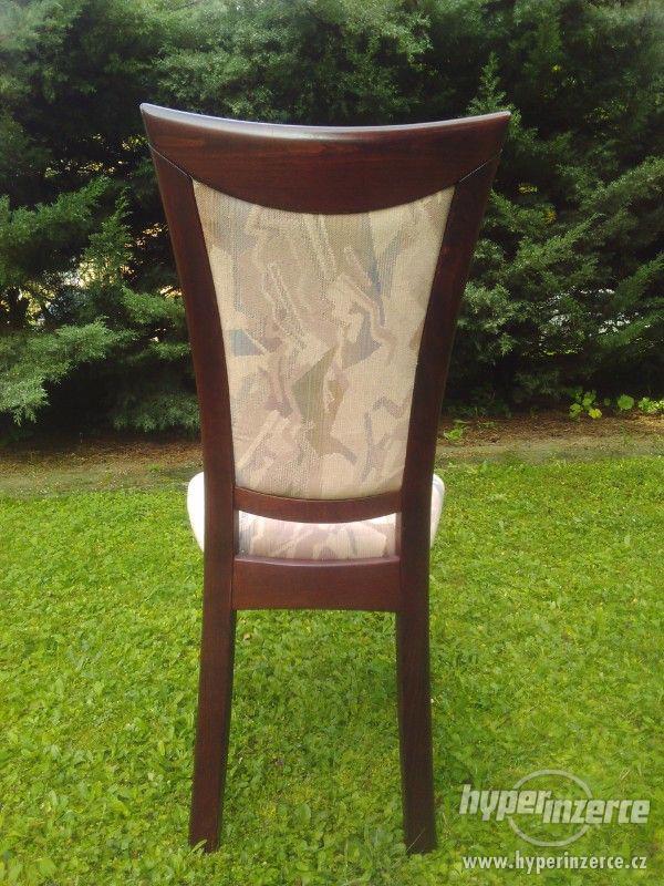 Prodám čalouněnou židli a čalouněnou židli  s područkami - foto 9