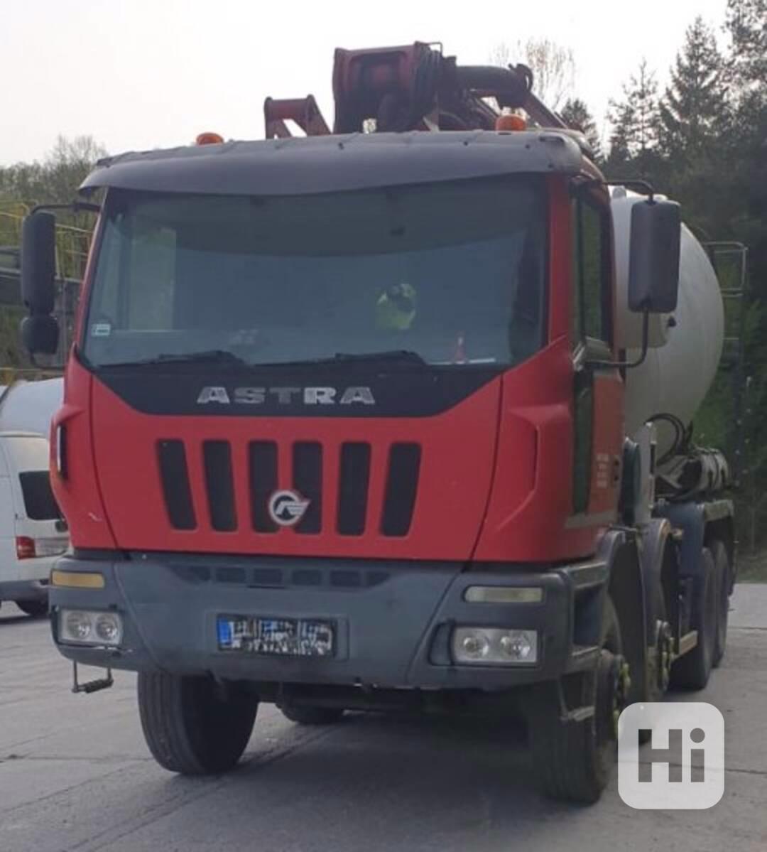 pumi 28m CIFA beton pumpa+mix Astra 8x4 TP STROJ - foto 1