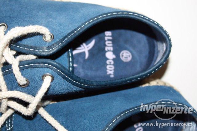 Semišové boty Blue Cox - foto 8