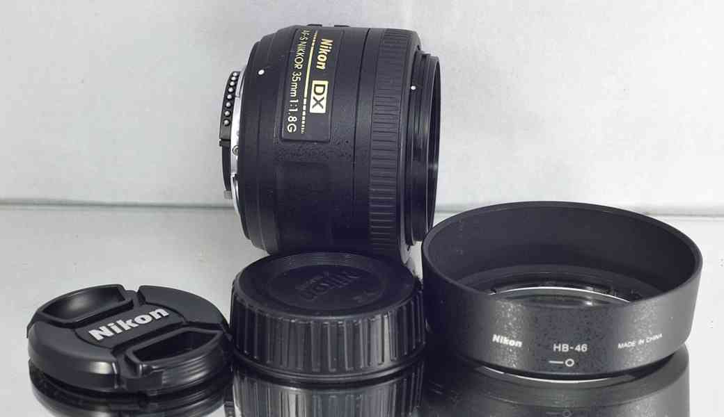Nikon AF-S Nikkor 35 mm f/1.8 G **DX Pevný lens - foto 3