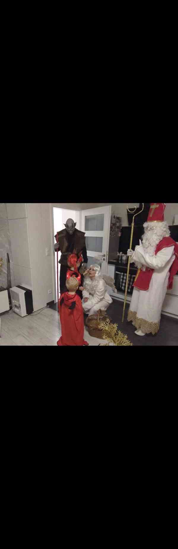 Mikuláš, čert a anděl 2025 návštěva u Vás doma  - foto 6