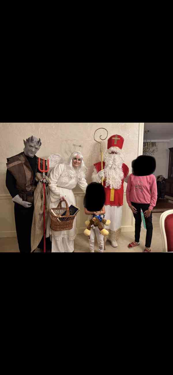 Mikuláš, čert a anděl 2025 návštěva u Vás doma 