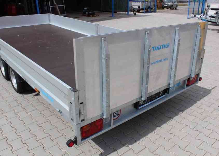 Přívěs UNK AD2100x5000 valník rampa sklopný 3500kg AKCE!!! - foto 6