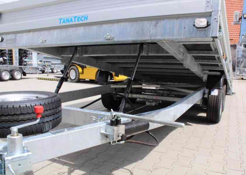 Přívěs UNK AD2100x5000 valník rampa sklopný 3500kg AKCE!!! - foto 5