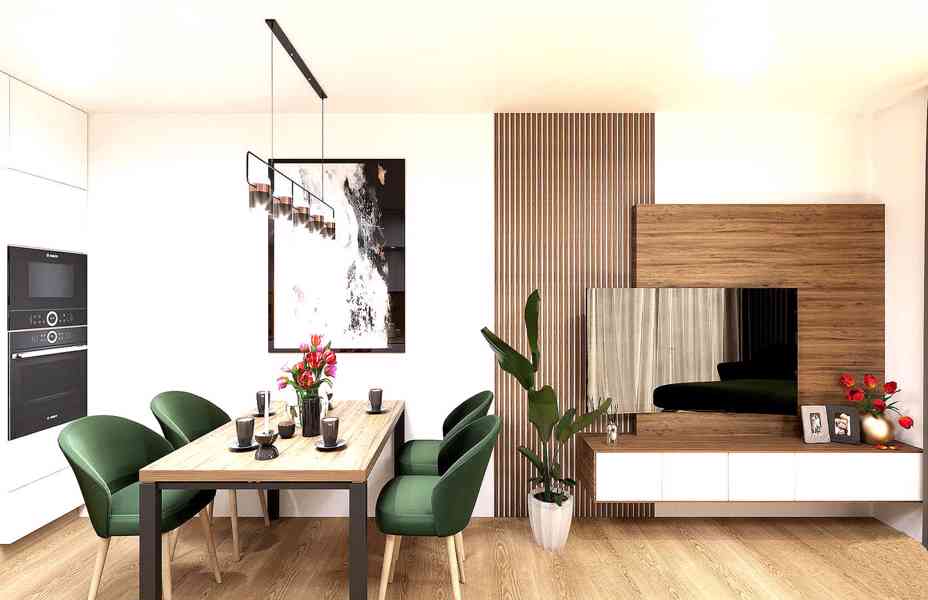 Pronajmu novostavbu 1+kk Brno, rezidence Svratka.  44 m2 - foto 12