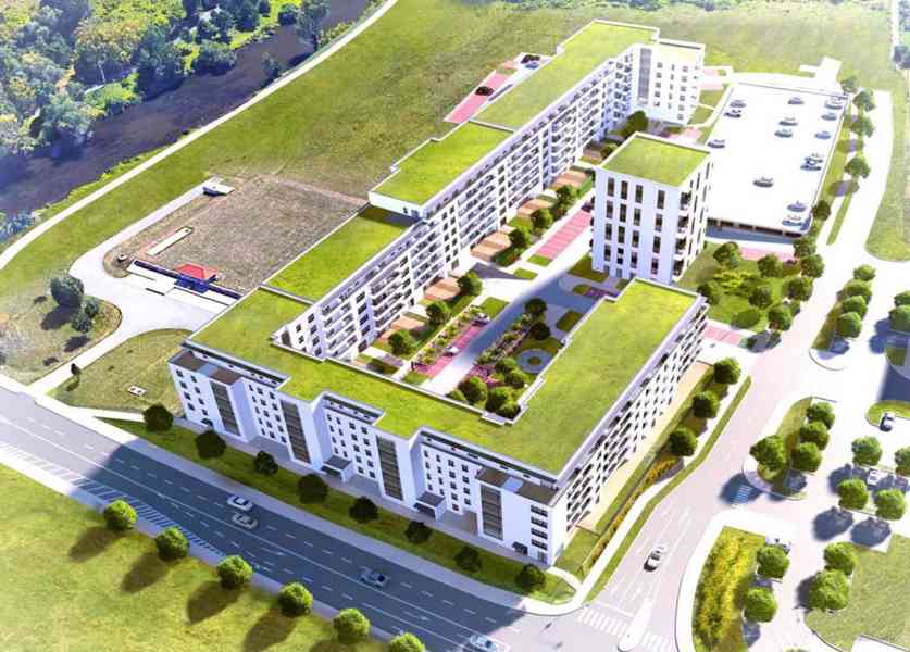 Pronajmu novostavbu 1+kk Brno, rezidence Svratka.  44 m2 - foto 14