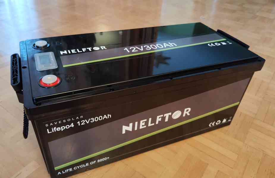 Baterie LiFePO4 Nielftor - 300Ah, 12V BMS - foto 3