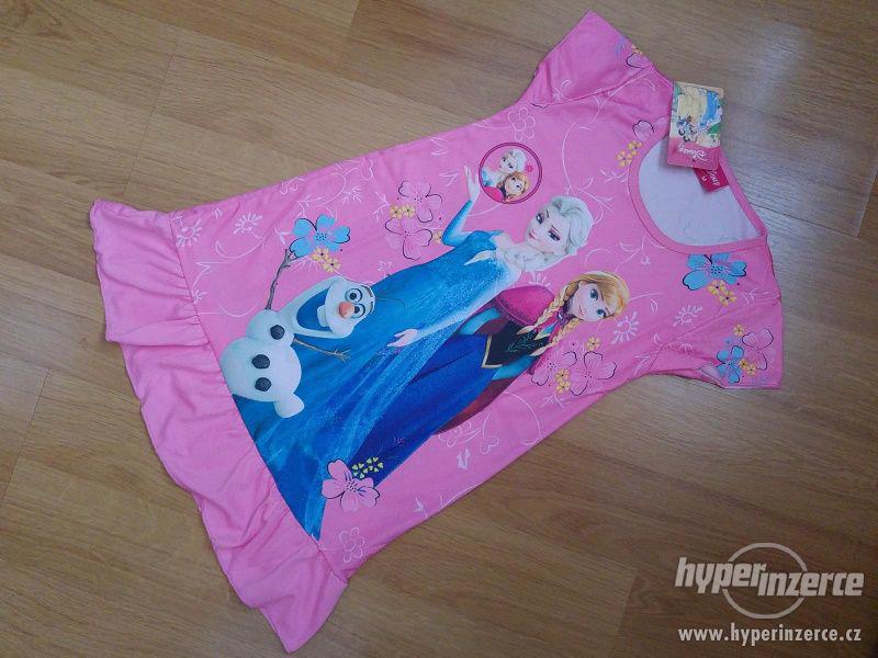 Letní šatičky-pyžamo Ledové královstí - motiv 10 - různé vel - foto 1