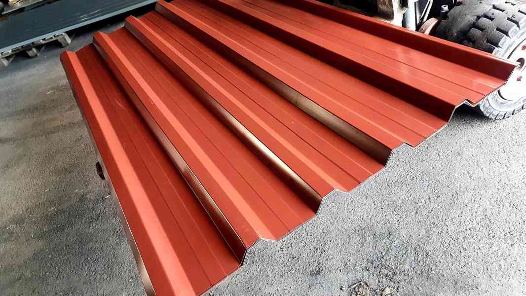 Trapezowy plechy T 35 kolor RAL 3009 POL - foto 2