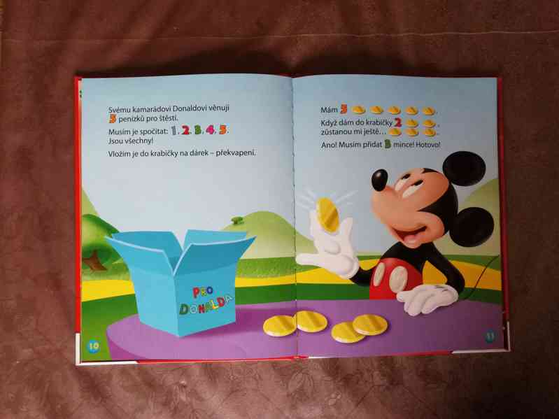 PRODÁM 3 KNIHY MICKEYHO KLUBÍK -  Naučné knihy pro děti - foto 8