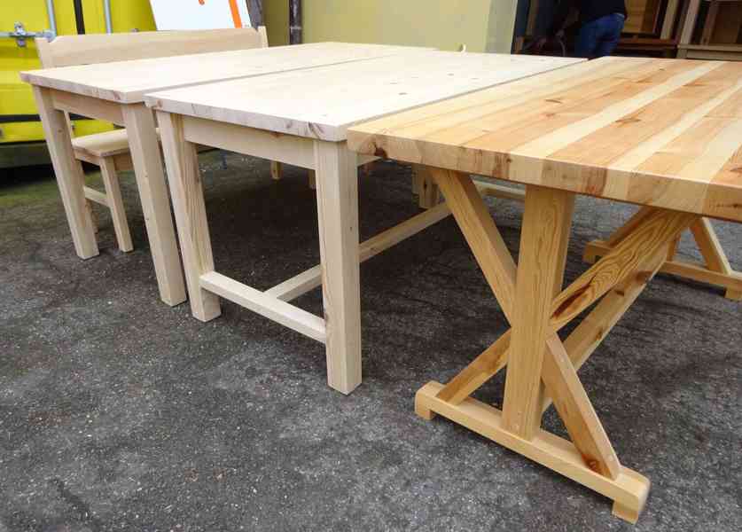 Pevné stoly vyrábíme - foto 1