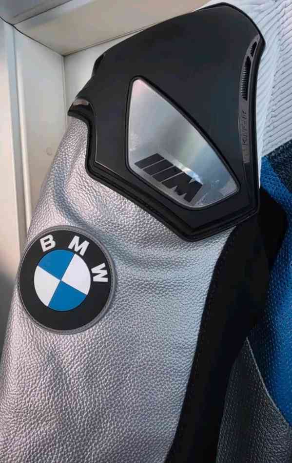 Kožená 1 - dílná kombinéza BMW M Pro Race - foto 3