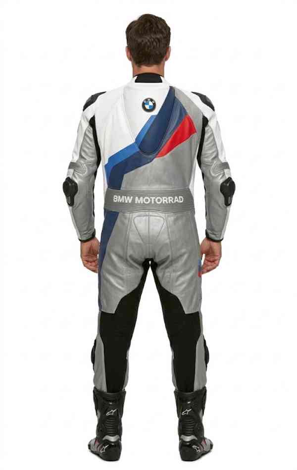 Kožená 1 - dílná kombinéza BMW M Pro Race - foto 10