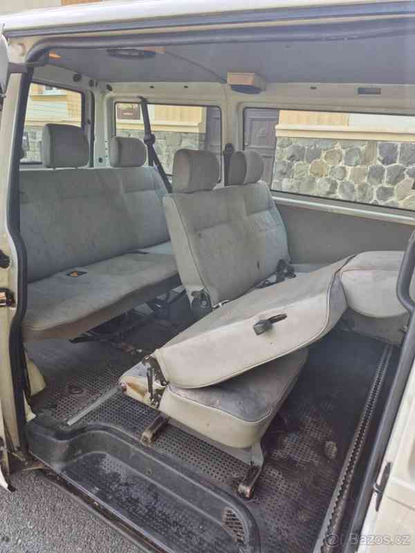 VW Transporter 2.5 TDI, 9 míst, nová STK - foto 5