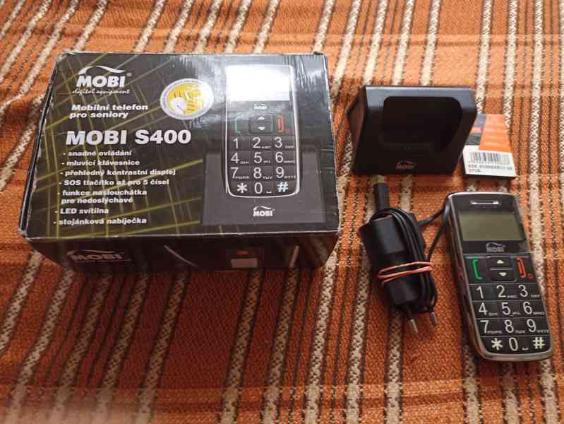 Mobilní telefon Mobi S400 - foto 1