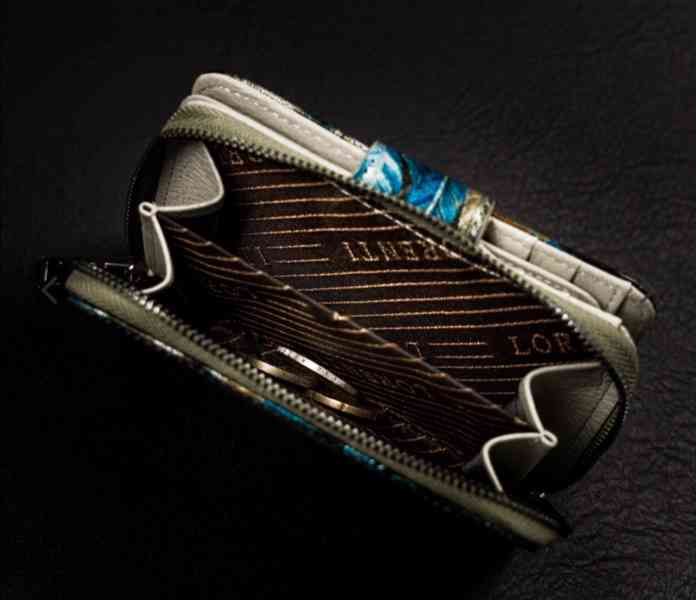 Střední dámská kožená lakovaná peněženka Lorenti  - foto 6