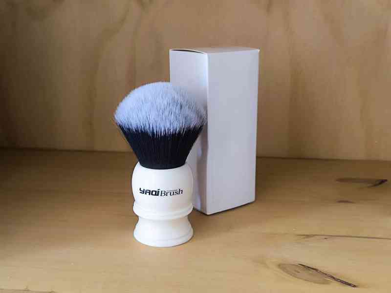 Holící štětec Yaqi 30mm Synthetic Tuxedo - foto 5