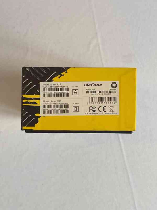 UleFone Armor X13 – odolný telefon, funkční, vadná přední... - foto 7