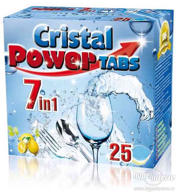 Cristal power tablety do myčky - dovoz Něměcko - foto 2